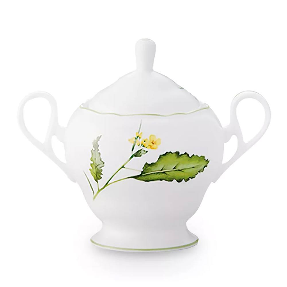 Сахарница Noritake Английские травы 360 мл, фарфор костяной