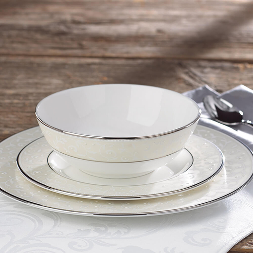 Салатник круглый 16 см, фарфор, LEN6141154, Чистый опал, Lenox