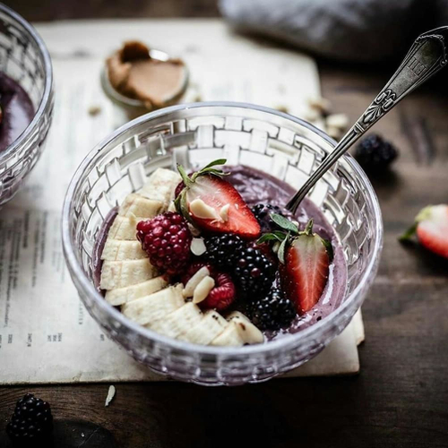 Набор хрустальных салатников 2 шт., диаметр 18 см, высота 9 см, Bossa Nova, Nachtmann