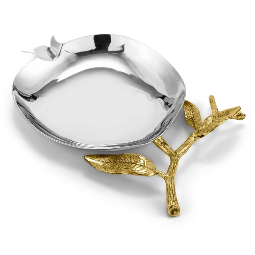 Подставка под ложку Michael Aram Гранат 17х10 см, сталь нержавеющая