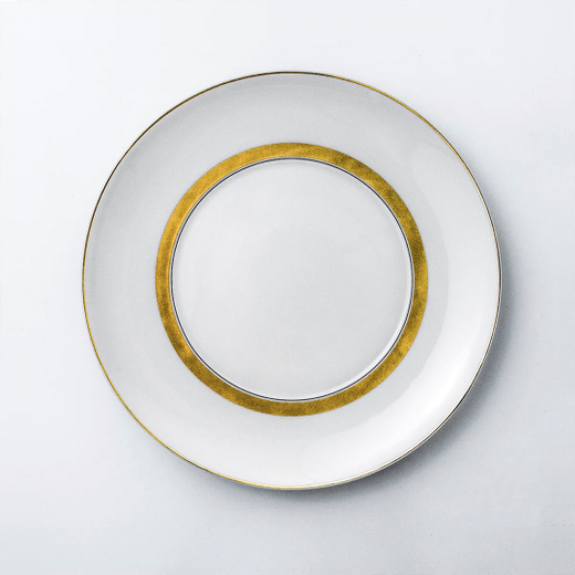 Тарелка закусочная Vista Alegre Domo Gold 23 см, фарфор