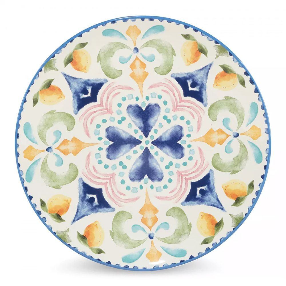 Тарелка обеденная 28 см Certified Int. Лимонад-2