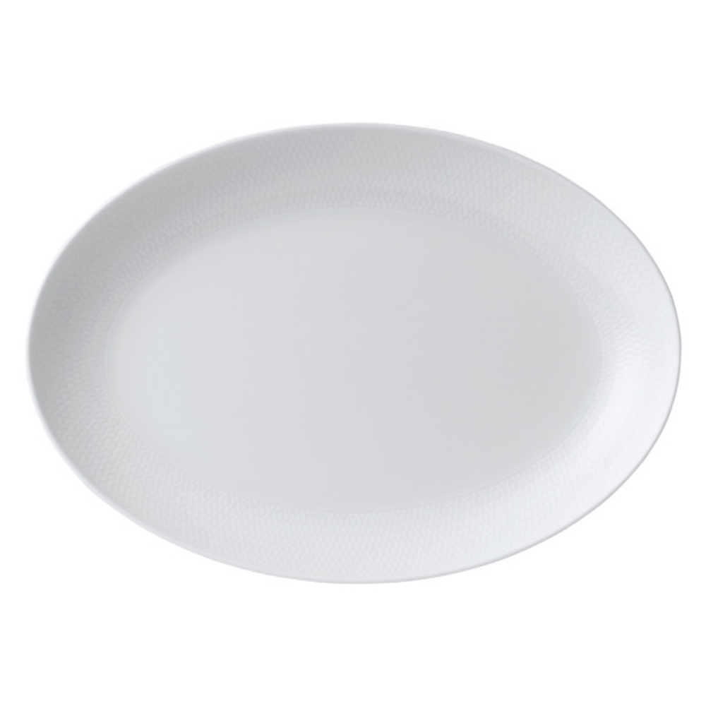 Блюдо овальное Wedgwood Джио 36х25 см, фарфор