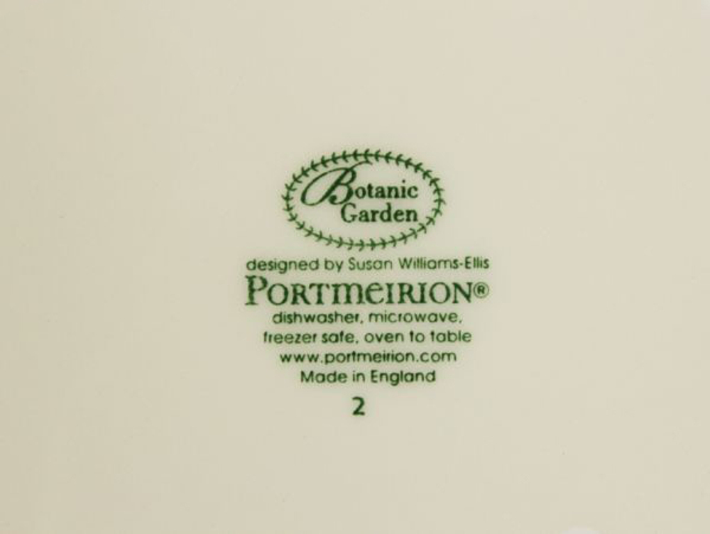 Тарелка суповая Portmeirion "Ботанический сад. Маргаритка" 21,5см