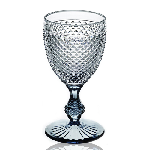 Набор бокалов для вина 2шт, 280 мл, серая ножка+ серая чаша, Bicos, Vista Alegre