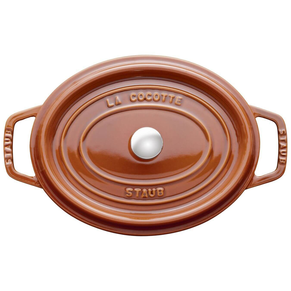 Кокот овальный, 29 см, корица, La Cocotte, Staub