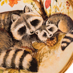 Тарелка хлебная Еноты 15 см Certified Int. Сосновый лес