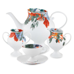 Сервиз чайный Vista Alegre Duality на 6 персон 15 предметов, фарфор 21135989-Tea set 6/15