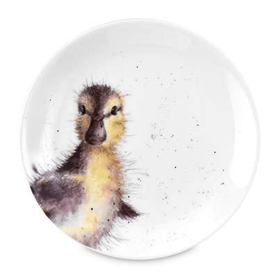 Десертная тарелка фарфоровая "Забавная фауна. Утёнок", 16,5 см, Royal Worcester