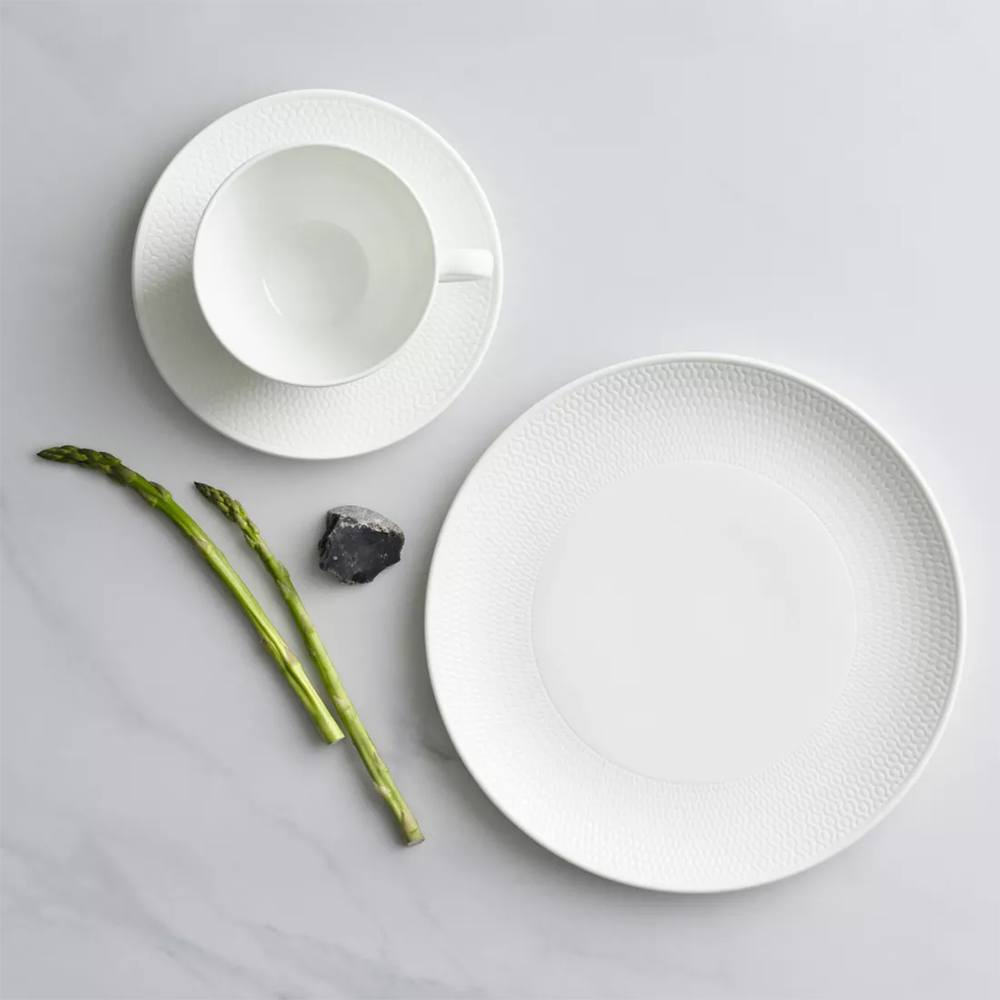 Чашка чайная с блюдцем Wedgwood Джио 340 мл, фарфор
