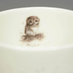 Фарфоровая кружка для чая и кофе "Забавная фауна. Сова", 310 мл, Royal Worcester