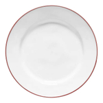Тарелка обеденная 28,2 см Costa Nova Beja белый/красный