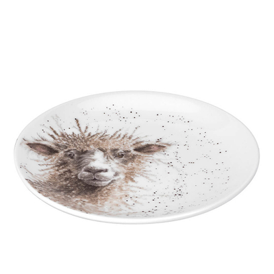 Десертная тарелка фарфоровая "Забавная фауна. Овца", 16,5 см, Royal Worcester