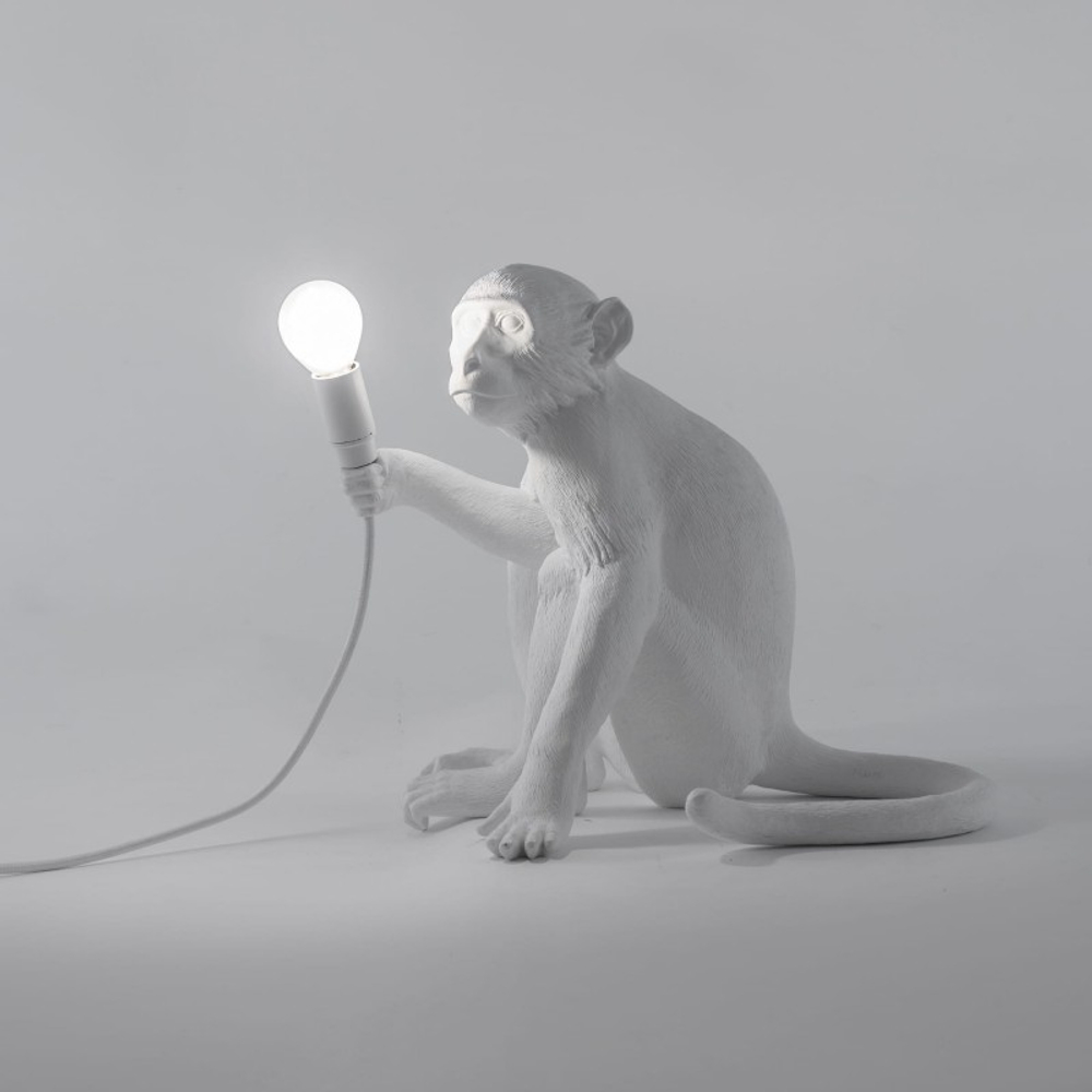 Настольная лампа Monkey Lamp Outdoor Sitting, Seletti