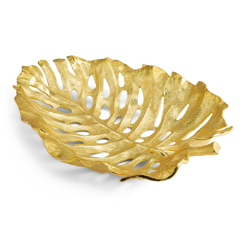 Чаша-лист Michael Aram Лист монстеры 56 см