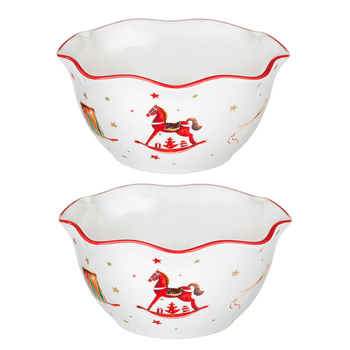 Набор салатников Magic Moments, 12 см, 2 шт., Liberty Jones