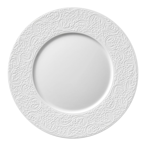 Тарелка обеденная 24 см Guy Degrenne Collection L Couture белая