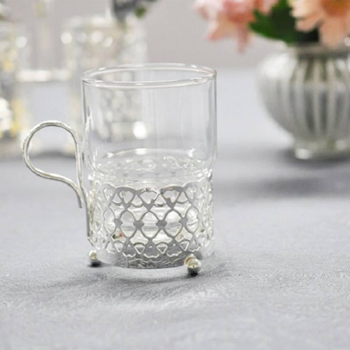 Стакан с подстаканником Античный 7х9 см Queen Anne