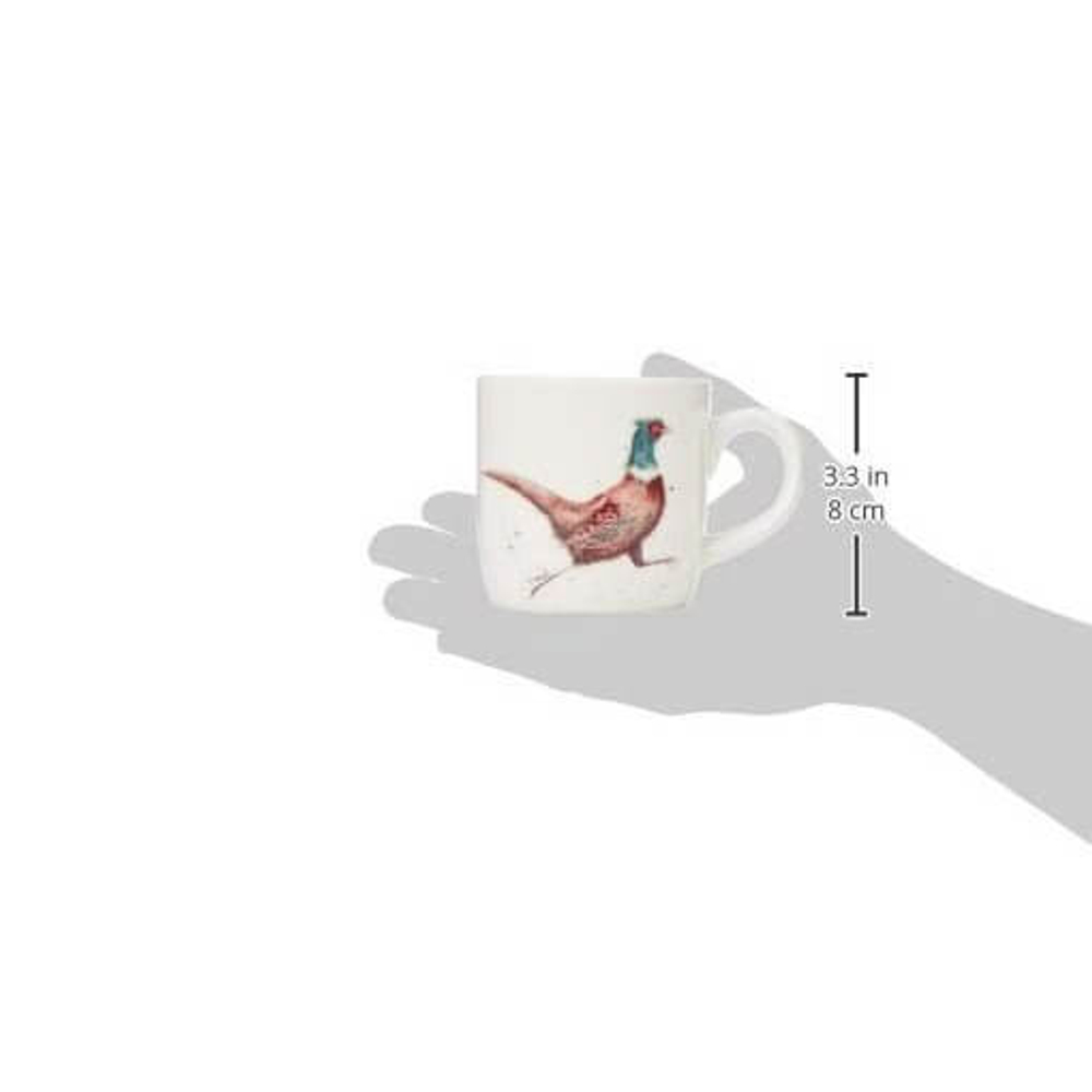 Кружка фарфоровая "Забавная фауна. Властелин леса (Фазан)", 310 мл, Royal Worcester