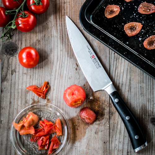 Нож кухонный «Шеф» 1040330116, длина лезвия 16 см, коллекция «Classic Ikon», Wuesthof
