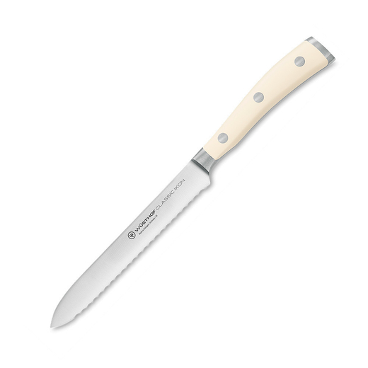Нож кухонный универсальный 1040431614, длина лезвия 14 см, коллекция «Ikon Cream White», Wuesthof