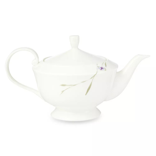 Чайник Narumi Ботаника 940 мл, фарфор костяной