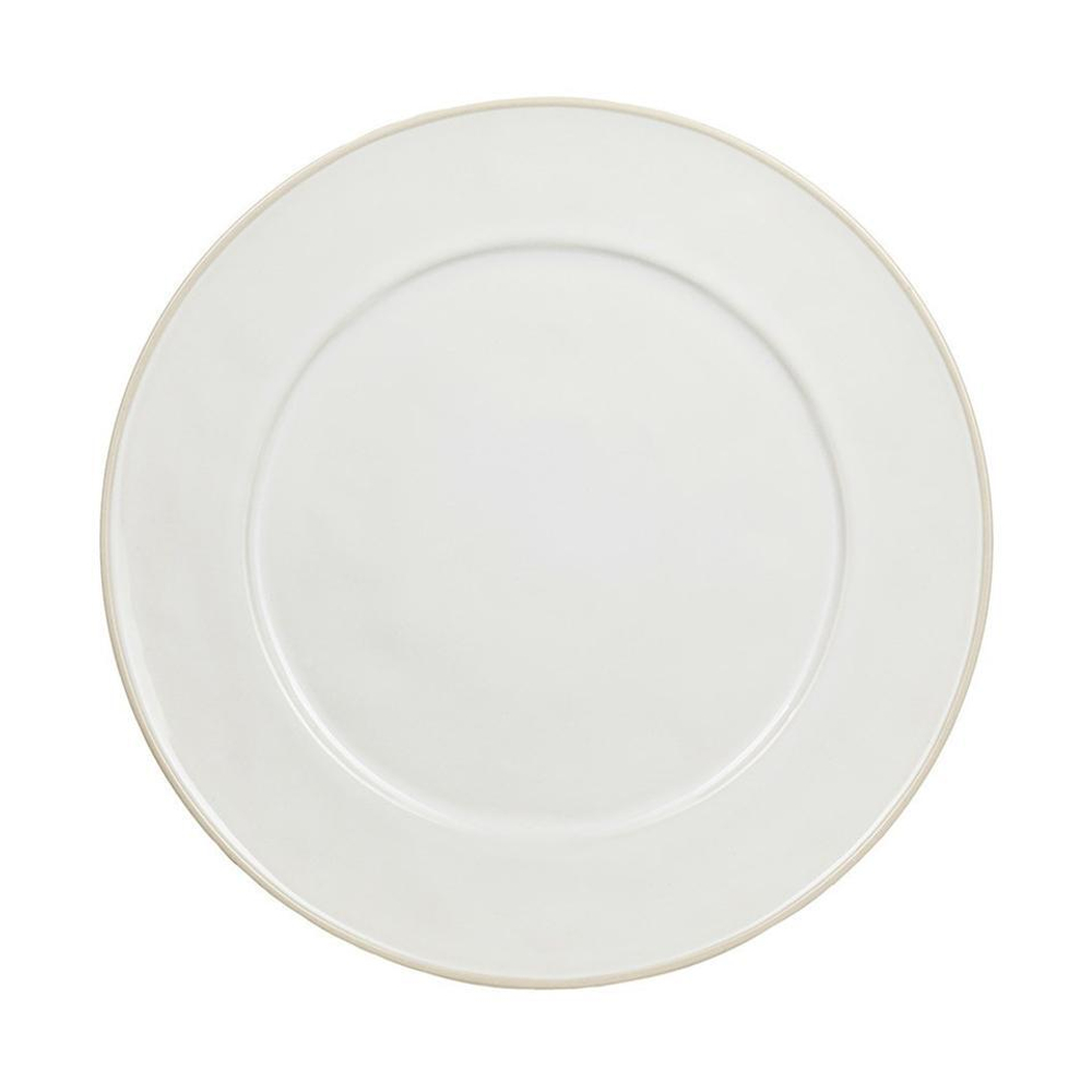 Тарелка подстановочная 33,2 см Costa Nova Beja белый/бежевый