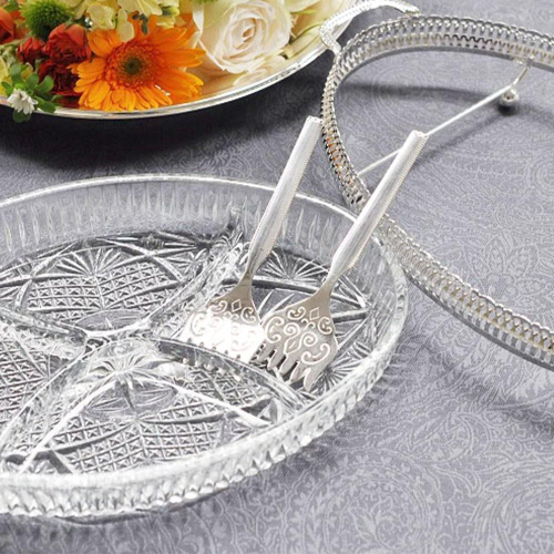 Менажница с вилкой 29х20 см Queen Anne