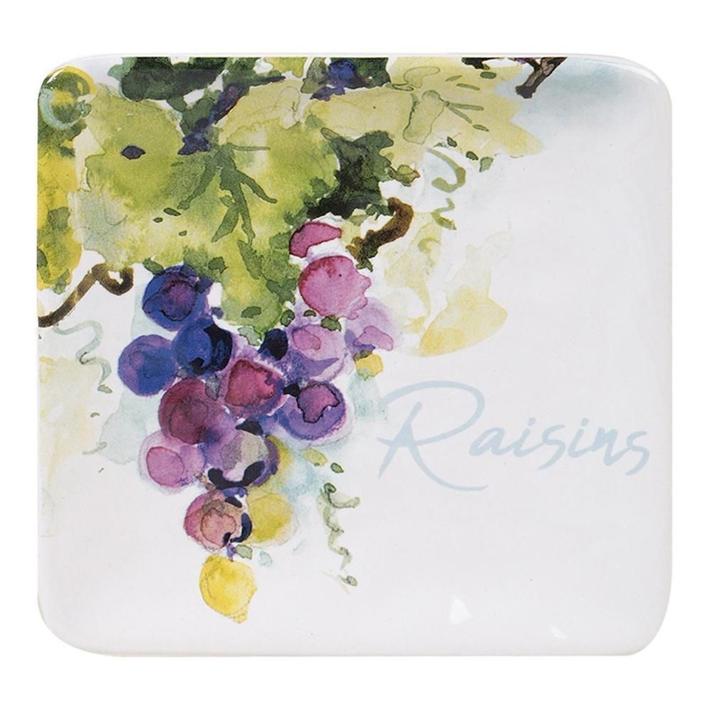 Тарелка пирожковая 15 см Certified Int. Амброзия, Виноград