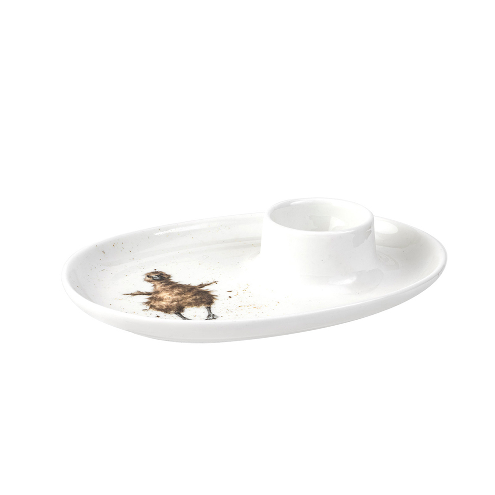 Подставка для яйца фарфоровая "Забавная фауна. Утёнок", Royal Worcester
