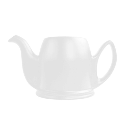 Чайник заварочный фарфоровый 700 мл, без крышки, белый, 189947, Salam, Guy Degrenne