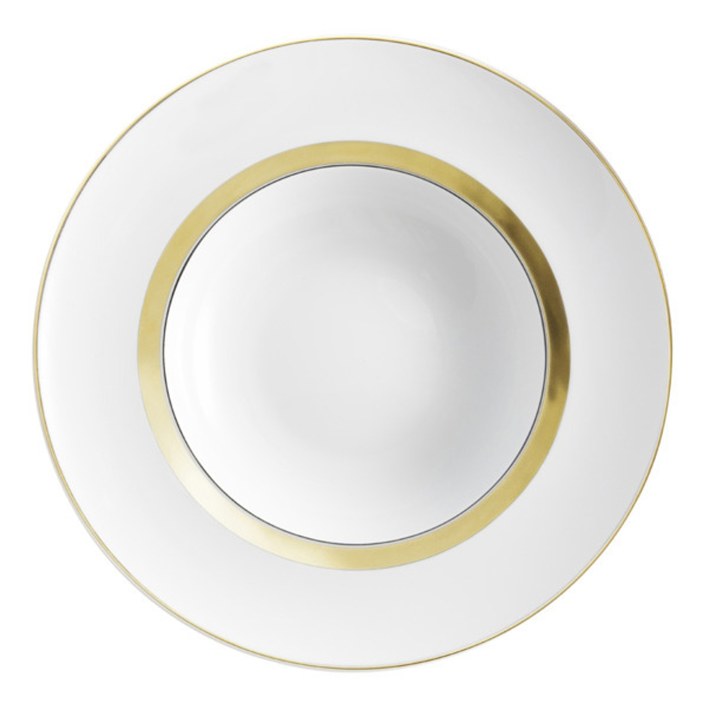 Тарелка суповая Vista Alegre Domo Gold (Домо Заолотой) 25 см, фарфор 21100861