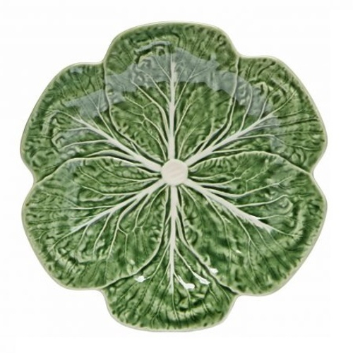 Тарелка обеденная 26,5 см Bordallo Pinheiro "Капуста"