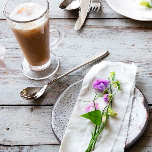 Набор из 4-х ложек с длинной ручкой для латте, серия Malvern Bright, Robert Welch