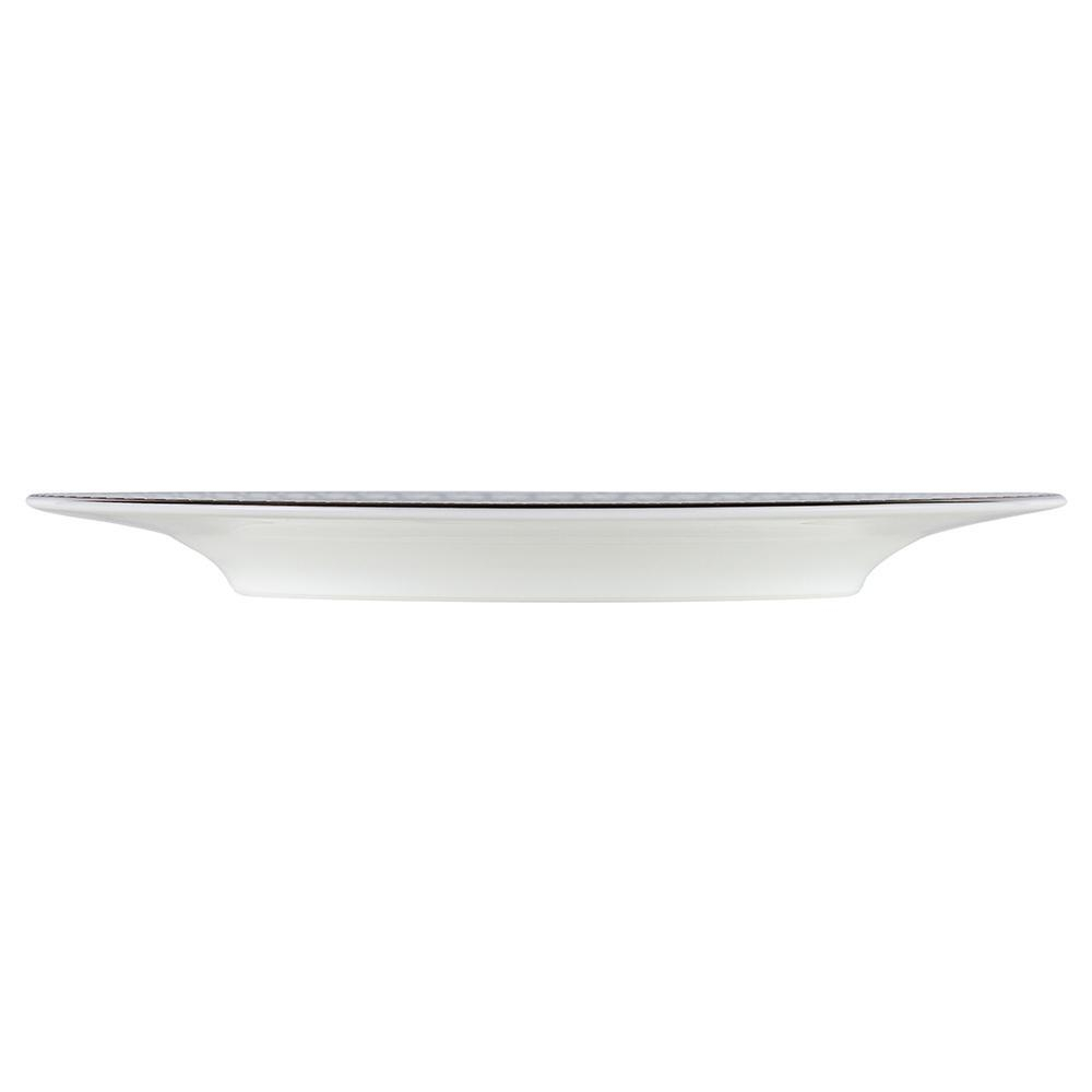 Тарелка десертная Noritake Рочестер Платиновый кант 16 см
