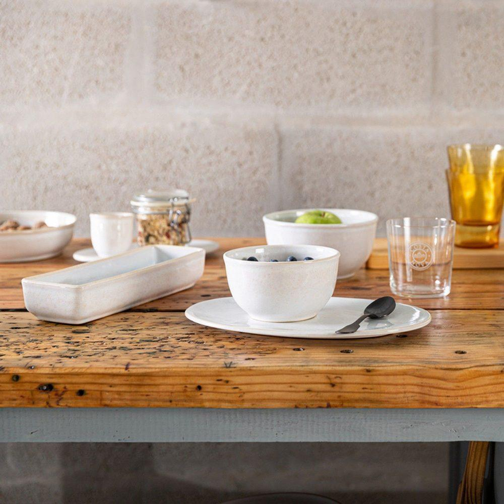 Тарелка 21,7 см Costa Nova Roda White белая