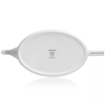 Чайник Noritake Богарт платиновый 1,25 л, фарфор костяной