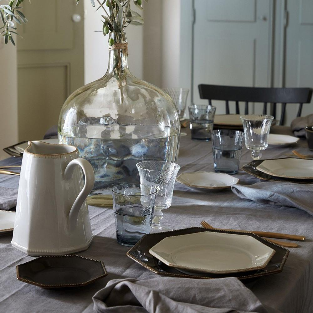 Тарелка для хлеба 15,5 см Costa Nova Luzia Slate Grey серая