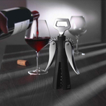 Штопор для вина механический пластиковый, черный, Sauverain, Peugeot Vin