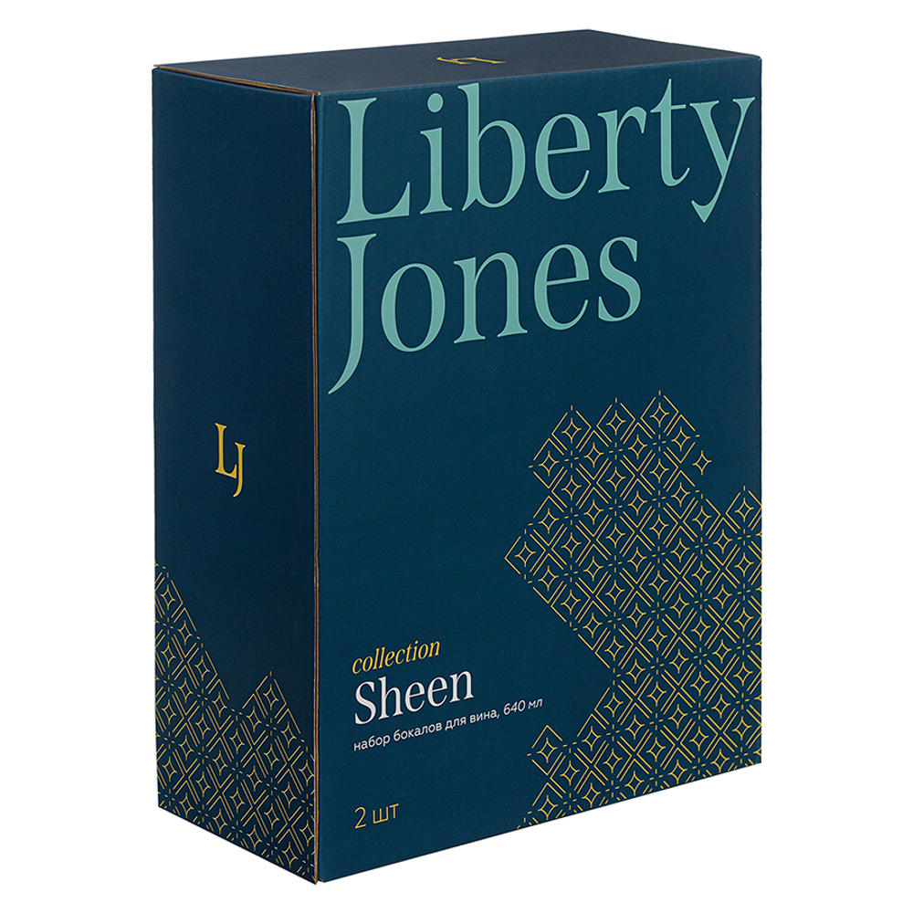 Набор бокалов для вина Sheen, 640 мл, 2 шт., Liberty Jones