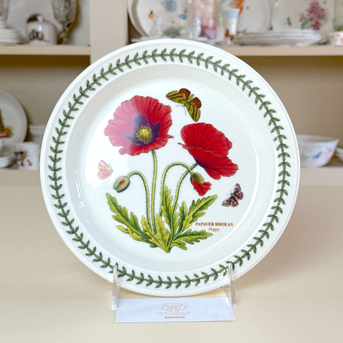 Тарелка закусочная 22см Portmeirion "Ботанический сад. Мак"