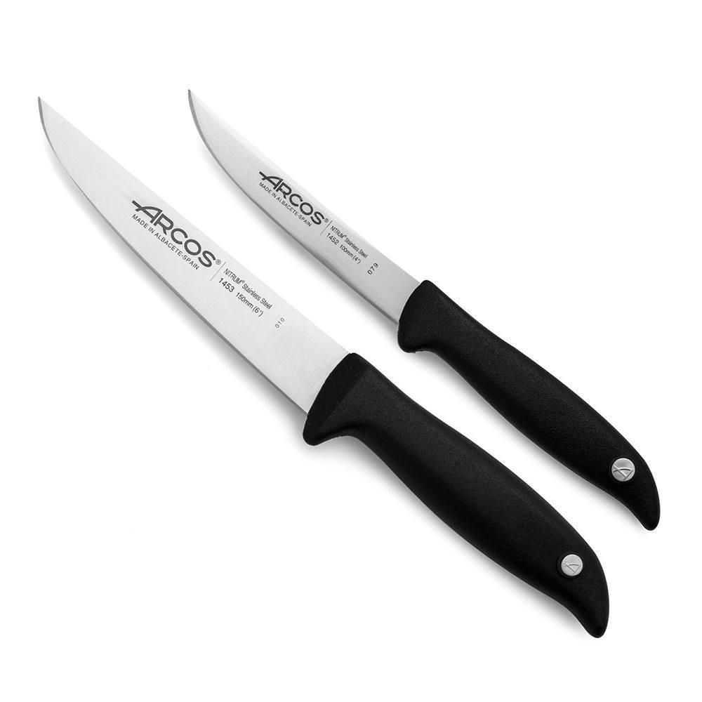 Набор ножей Arcos Duo 2 пр черный