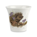 Фарфоровая ваза для цветов "Забавная фауна. Ежик", 10 см, Wrendale Designs, Royal Worcester