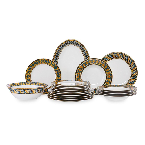 Сервиз столовый на 6 персон 20 предметов Mix&Match Home Олимп