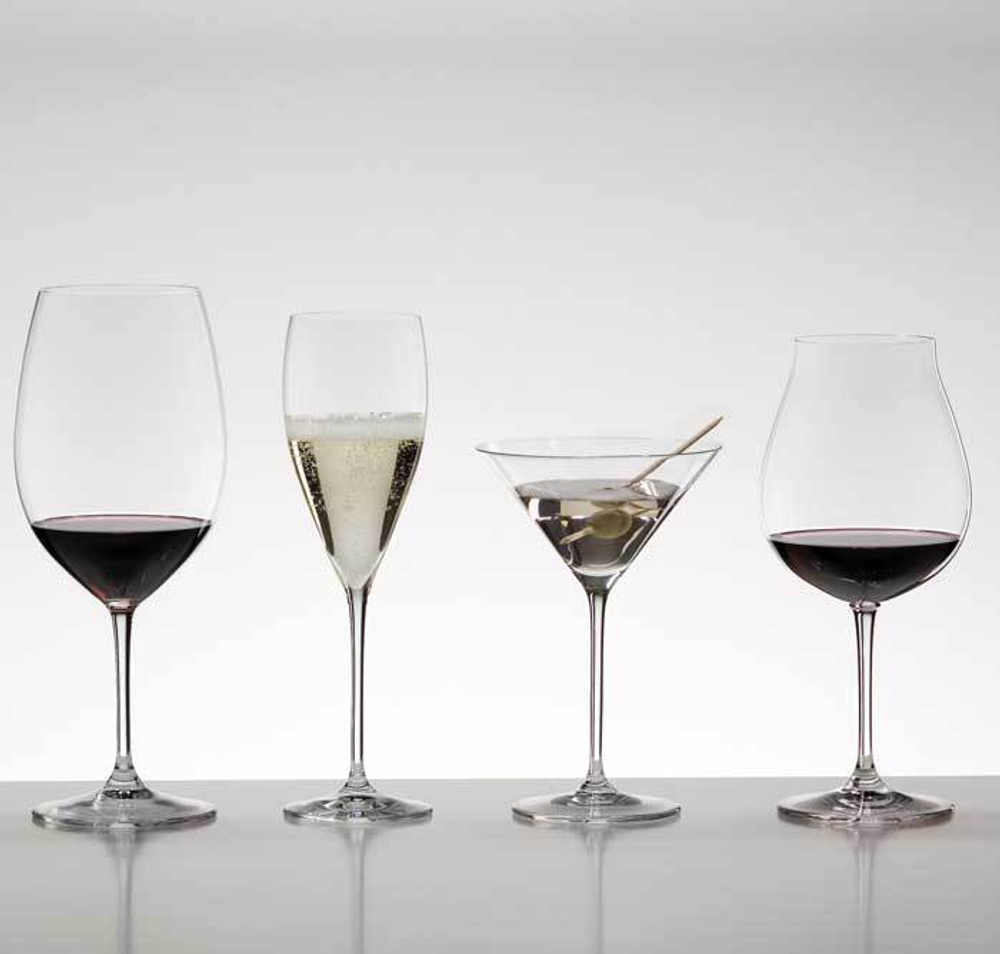 Набор хрустальных бокалов для красного вина Cabernet Sauvignon 2 шт, 960 мл, Vinum XL, Riedel