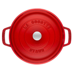 Кокот круглый, 2,2 л, 20 см, вишневый, La Cocotte, Staub в интернет-магазине Этикет