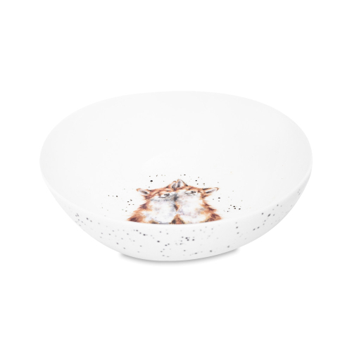 Салатник фарфоровый индивидуальный "Забавная фауна. Лиса", 15 см, Royal Worcester