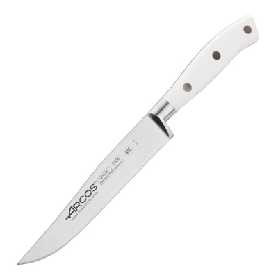Универсальный нож 15 см, из кованой высокоуглеродистой нержавеющей стали, белый, 230624W, Riviera Blanca, Arcos