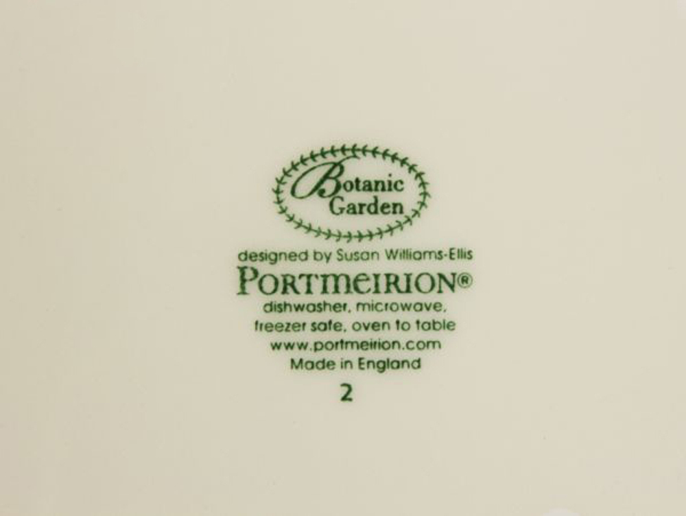Тарелка суповая Portmeirion "Ботанический сад. Цикламен" 21,5см