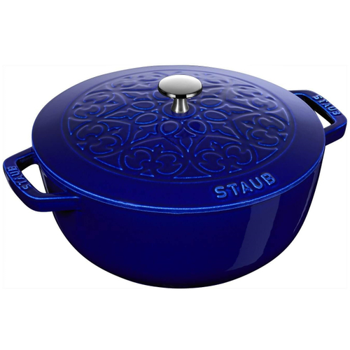 Кокот Лилия, 4,9 л, 26 см, темно-синий, Staub